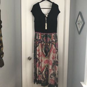 NWT vibrant T-shirt Dress XL